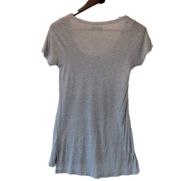Lauren Moshi Eagle Scoop Neck T-shirt - M - Picture 2 of 5